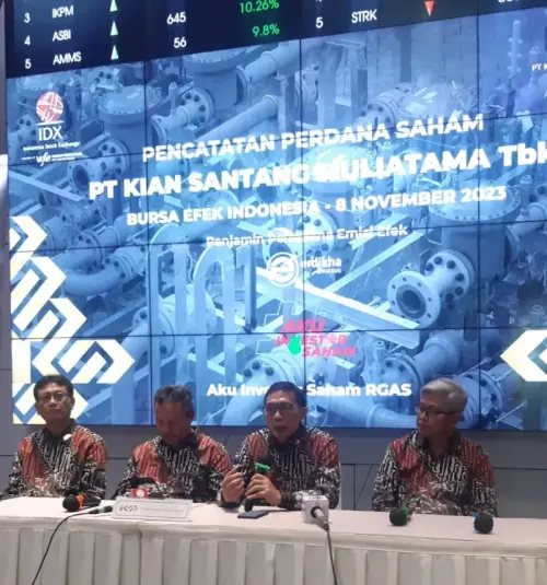 BEI Cabut Saham RGAS dari Pemantauan Khusus Mulai Besok