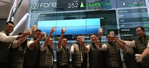 FORE Baru Pakai 49% Dana IPO, Rp170M Masih Mengendap di Bank Mandiri