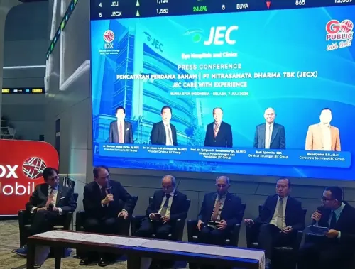 JECX Resmi Melantai! Saham Terbang 25,8% di Hari Pertama